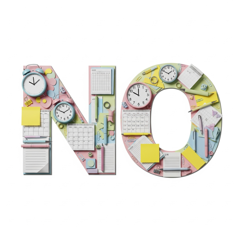 event planner saying no